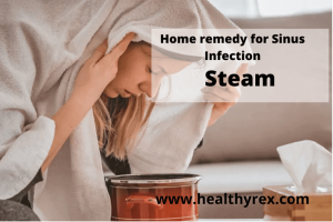 home remedy for sinus infection