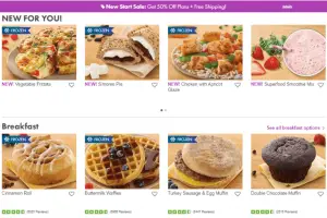 nutrisystem menu