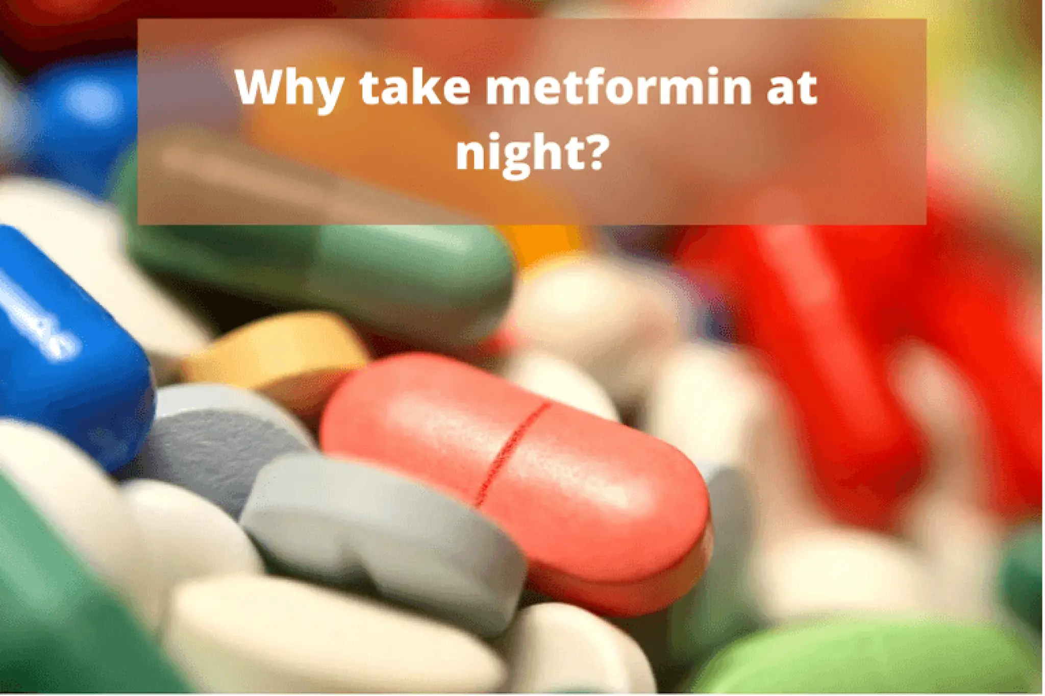 can you take metformin xr at night
