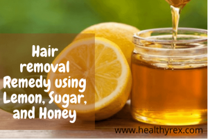 Remedy Using Lemon, Sugar, and Honey