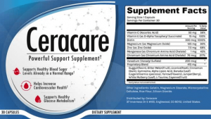 What's in CeraCare: The Ingredient List