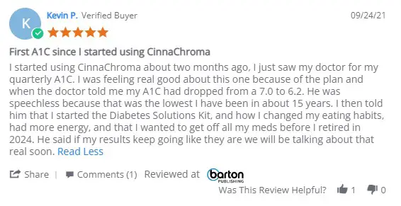One user of the product explains how CinnaChroma worked for him.