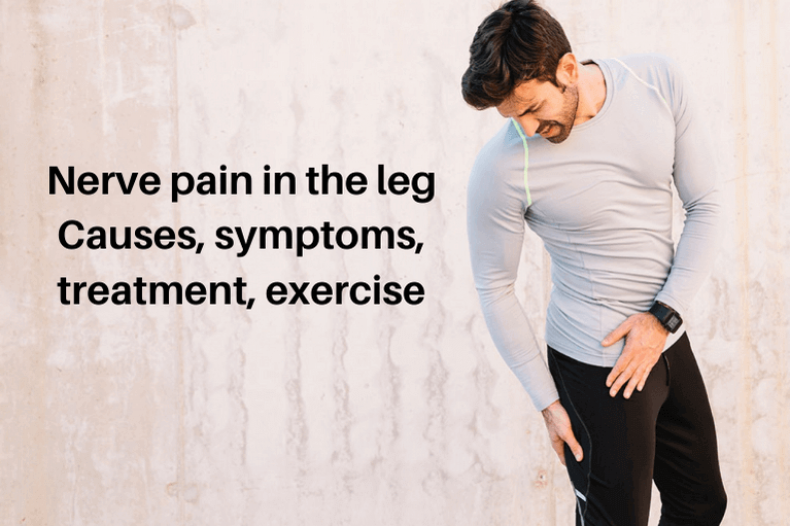 How Do You Treat Nerve Pain In The Leg