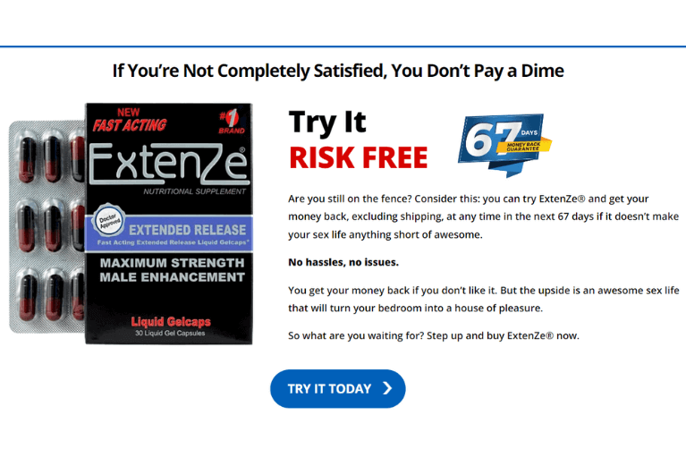 ExtenZe Review Is ExtenZe Male Enhancement Pill Effective?