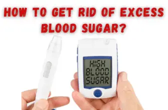 How to get rid of excess blood sugar?