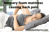 Can Memory Foam Mattress Cause Back Pain?